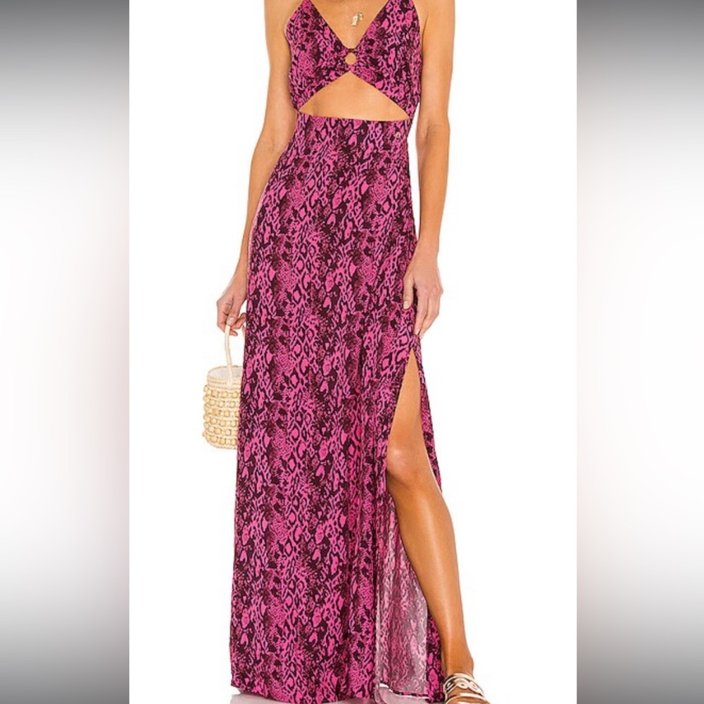 Maagi maxi dress Aurora Pink